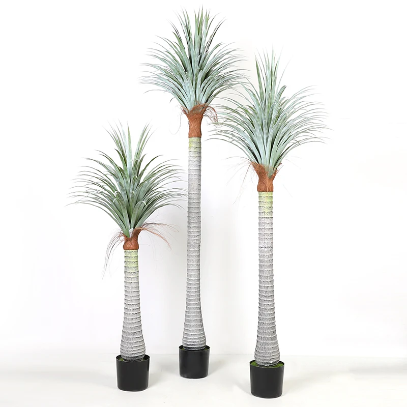 150cm 190cm 230 cm Single Trunks Simulation Tree Artificial Cycas Artificial Plants for Home Decoration Hotel Office