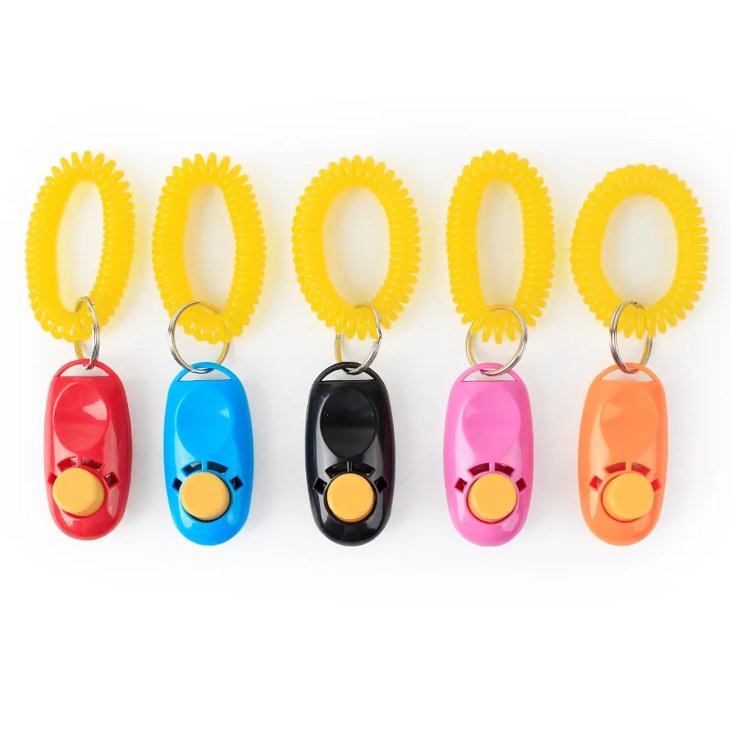 
Manufacturer Wholesale Custom Logo Multi-color Dog Training Clicker 