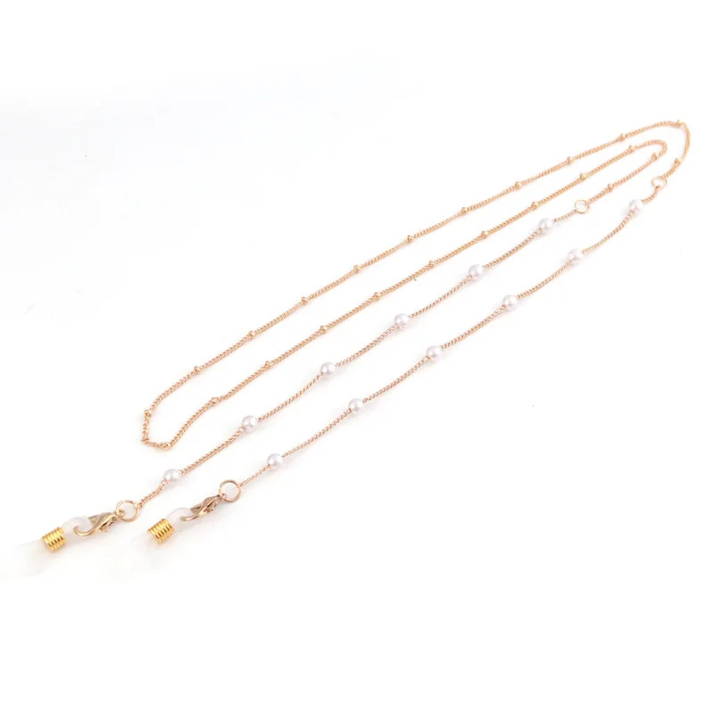 Лидер продаж, металлическая цепочка для очков, модная подвесная цепочка для очков, нескользящий шнурок для очков