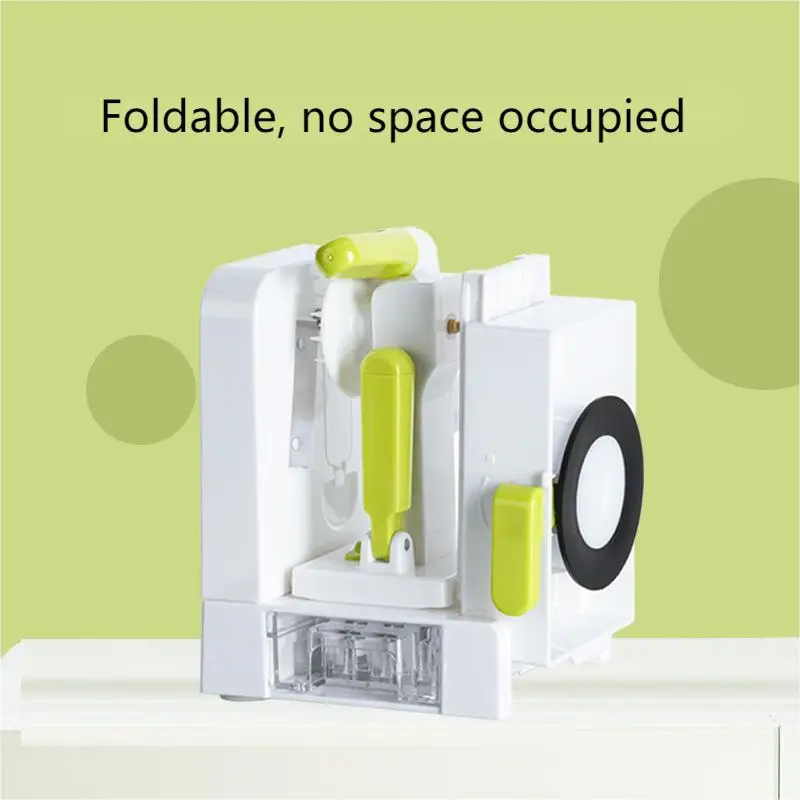Modern Multifunctional Manual Kitchen Tool Folding Vegetable Spiralizer Slicer and Grater for Fruits and Vegetables