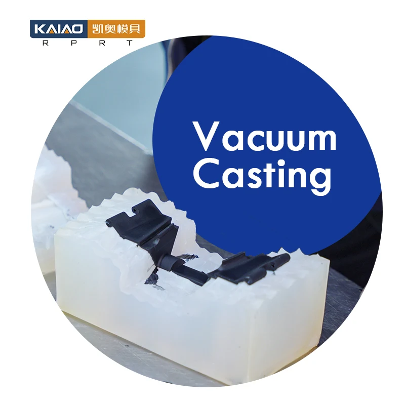 KAIAO rapid prototyping PU soft rubber mold vacuum casting color button cover custom processing services