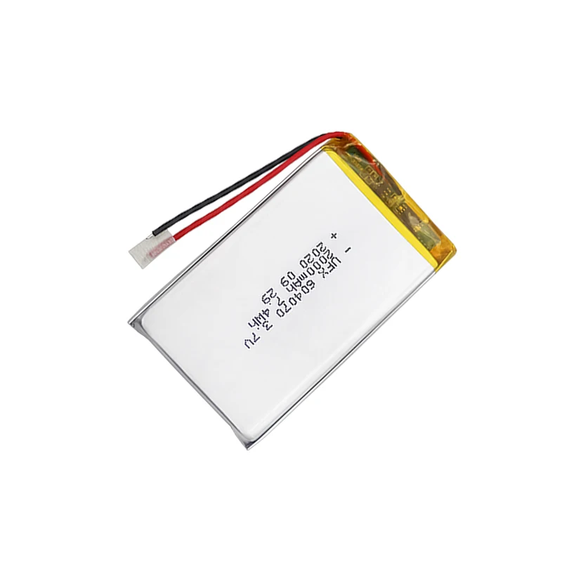 China Best Lithium-ion Polymer Cell Manufacturer Hot Selling High Quality Ordering Machine Battery UFX 604070 2000mAh 3.7V