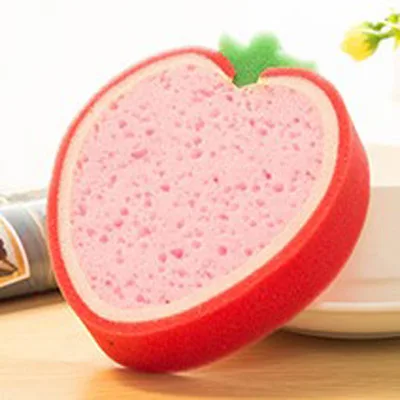 Fresh Fruit Shape Dish Washing Remove Stains Magic Sponge Cleaning Tools Polyester Foam
