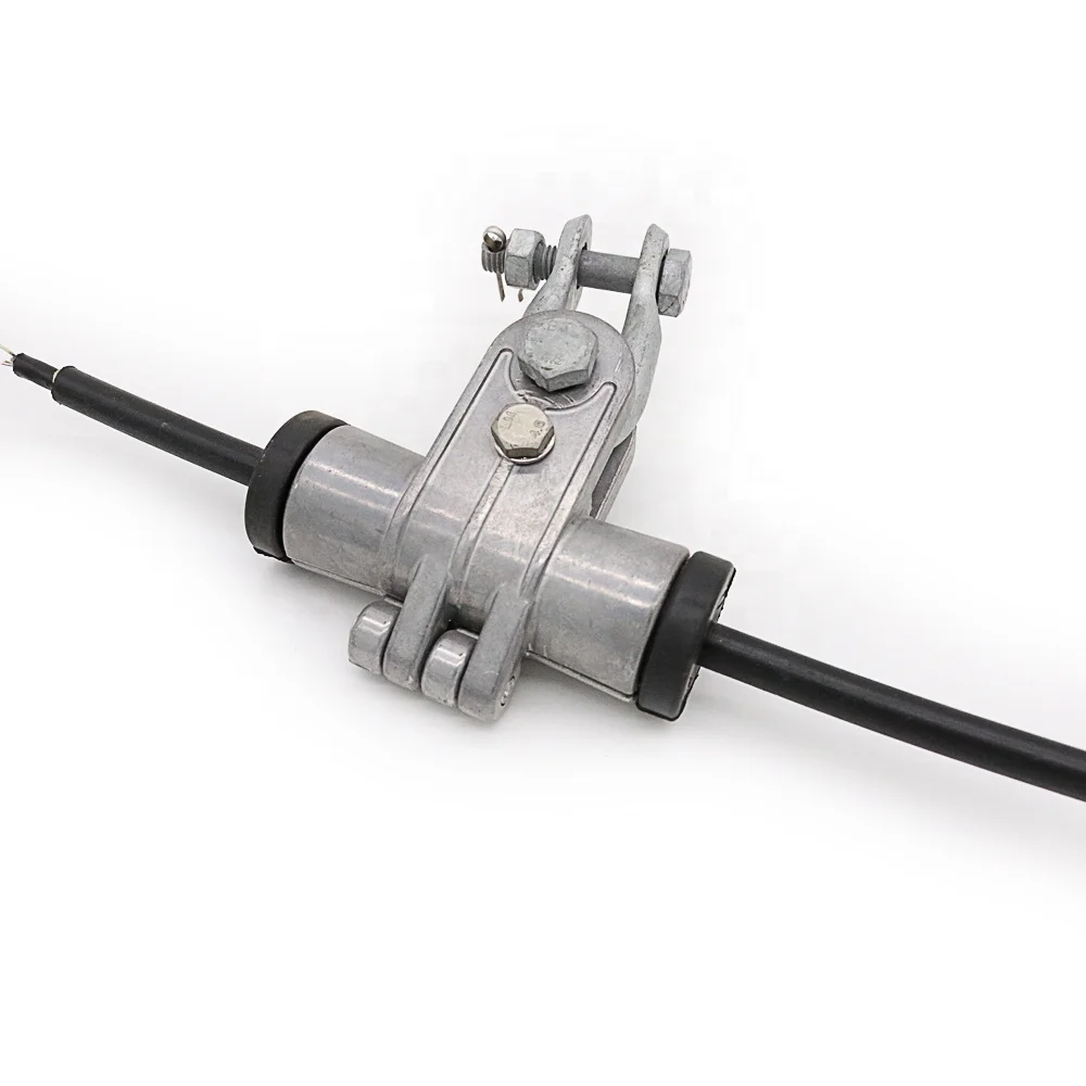 ADSS Preformed Suspension Set Helical Suspension Clamp with Housing Clamp for Short Span Power Line Fittings