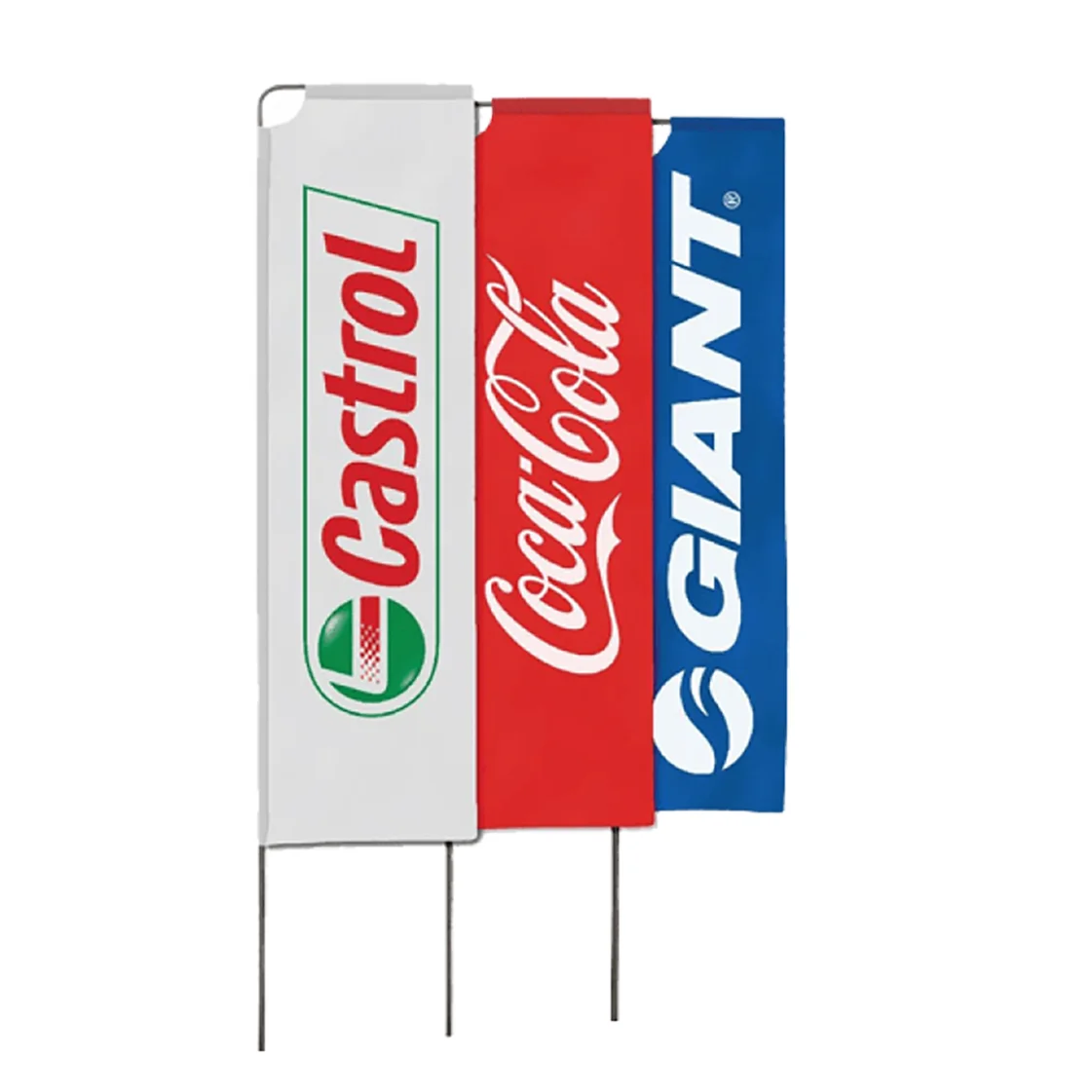 Heavy Duty Modern Custom Design Canopy Billboard Promotional Advertising Dynamic Rectangular Display tent flags banners