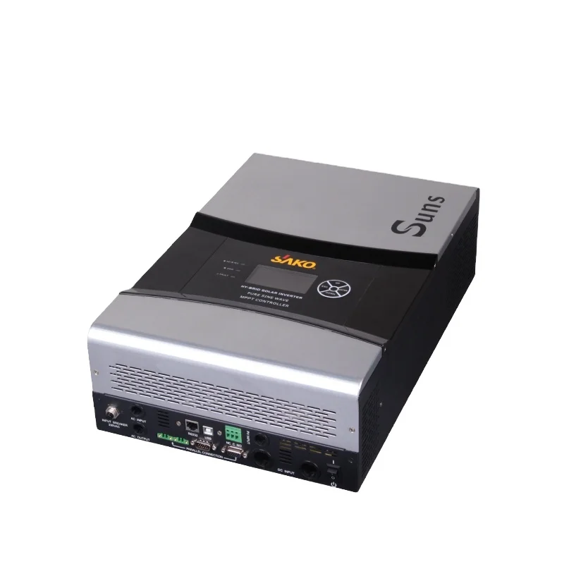 5kva Solar Pure Sine Wave Inverter Hybrid Solar Inverter With Mppt Solar Controller and AC charger Wholesale From Of China