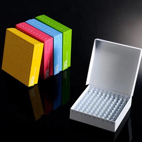 Lab криогенные ящики для хранения крио тубус для хранения коробка