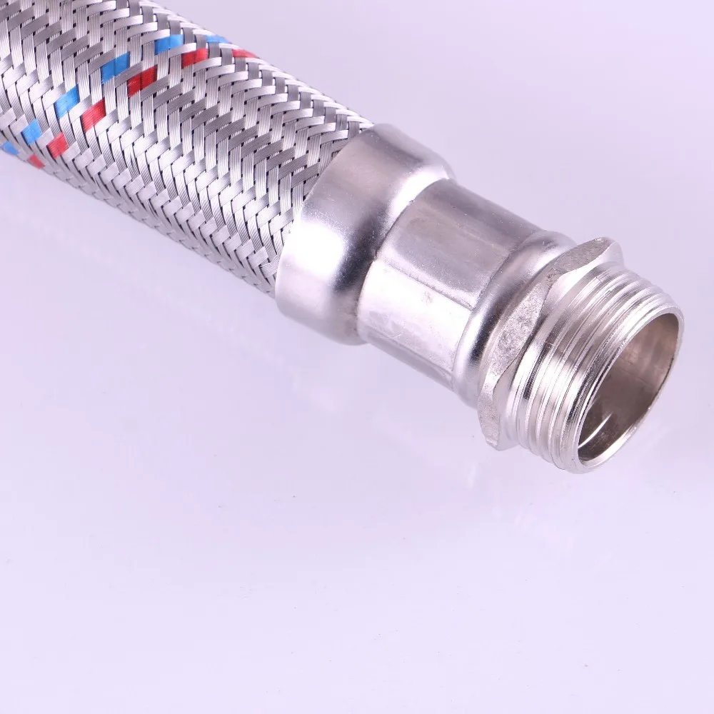 Высококачественный Масляный шланг высокого давления с усиленными слоями для промышленного применения 304 нержавеющей стали плетеный гибкий