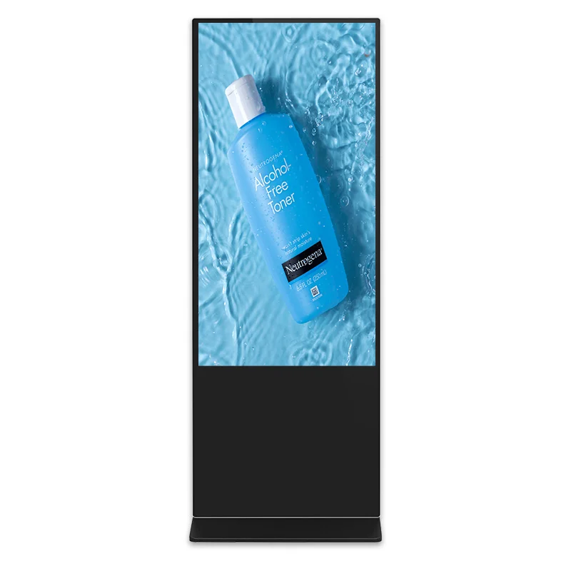43 дюйма 49 дюймов 55 сенсорный рекламный экран HD ЖК-вертикальная рекламная машина проверка пола запрос все-в-одном