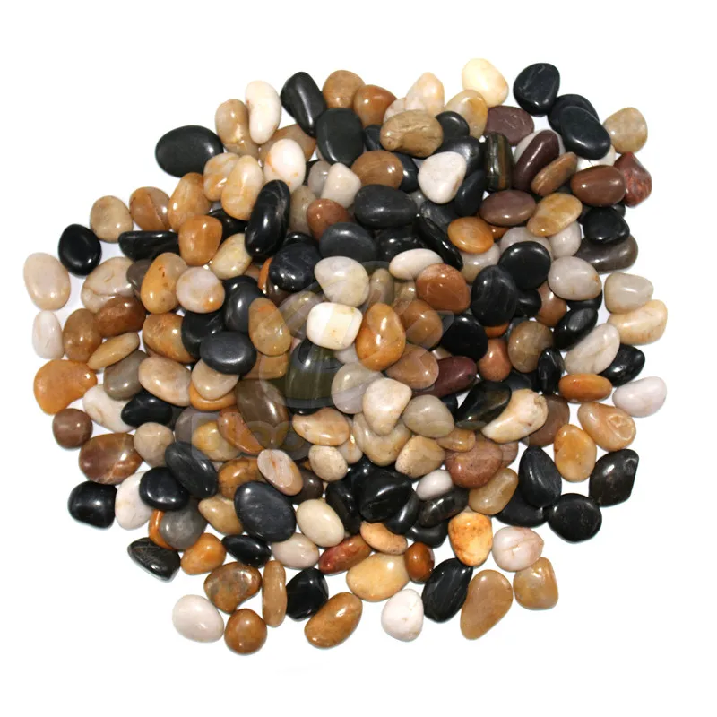 Decorative Stones Polished Pebbles Natural Aquarium Gravel for fish tank