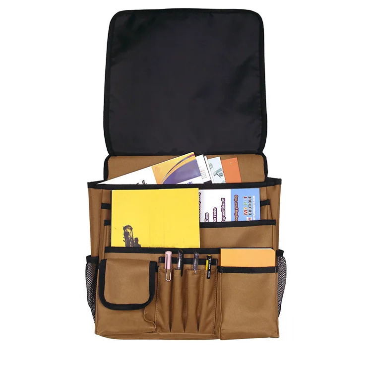 Multi-Purpose Travel Storage Bag Vehicle Seat Storage Organizer Shoulder Bag Multifunctional Car Storage Bag with Cover