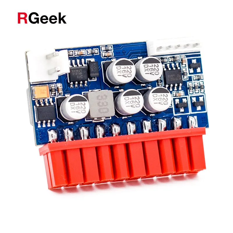  RGeek 12 в 90 Вт 120 20-контактный мини-блок питания постоянного тока ATX Pico для