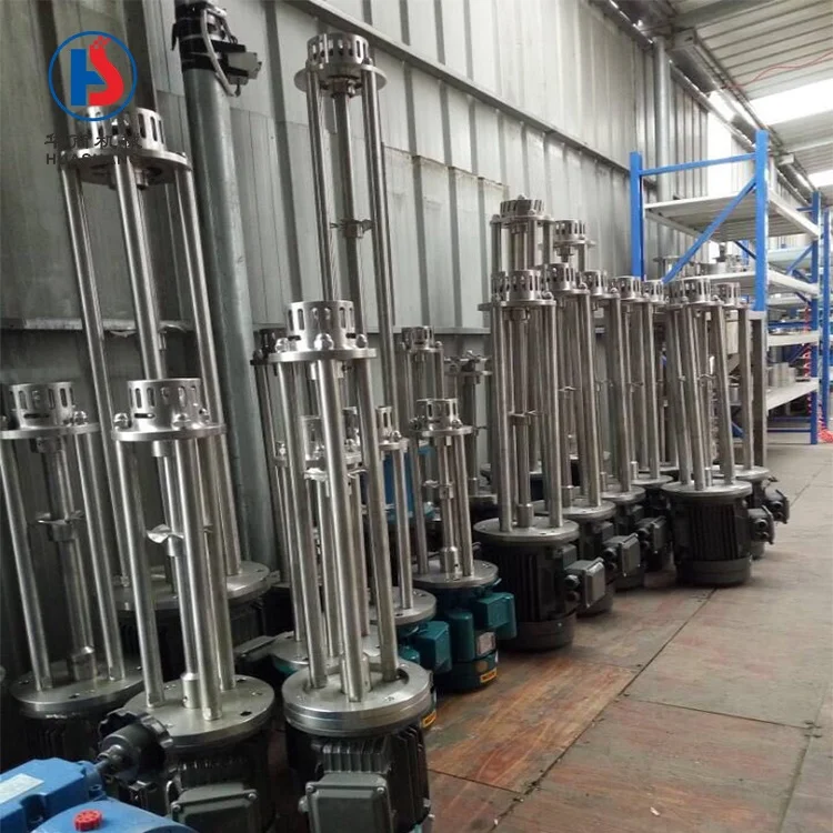 agitator liquid cosmetic batch dispersing stainless steel homogenizer worner lab emulsifier head
