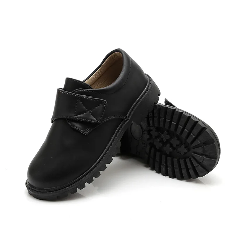 Spring and autumn new style PU leather top  youth casual shoes boy fashion shoes