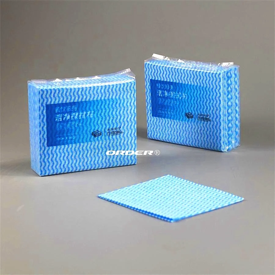 Restaurant kitchen Daily use printing reusable antibacterial foodservice non-woven cleaning cloths Towels