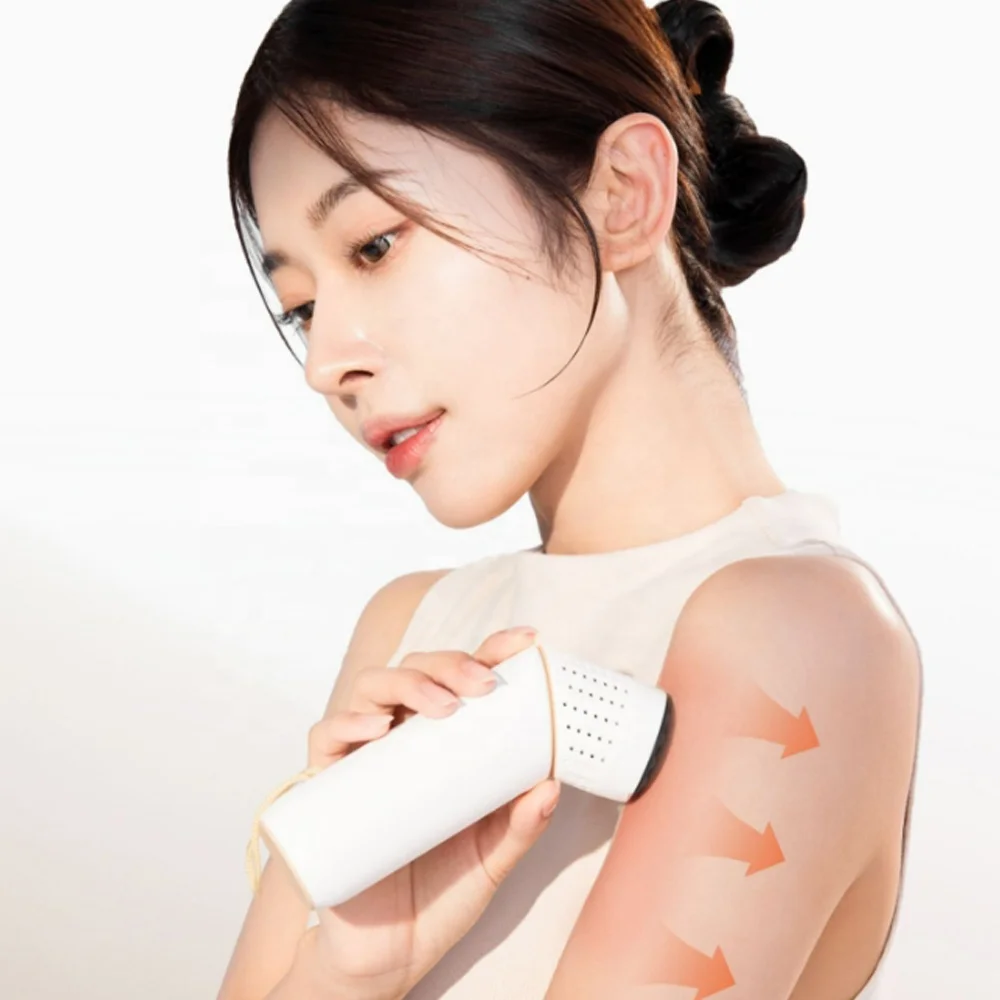 Factory Supply Electric Bian Stone Guasha Moxibustion Acupuncture Device Smokeless Moxa Massager Pain Relief Arm Body Leg