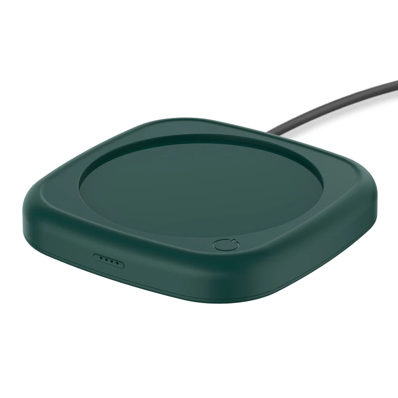 High Quality Thermal Cup Heater Touch Switch Coffee Mug Warmer Coaster Glass Panel Heat Cup Mat