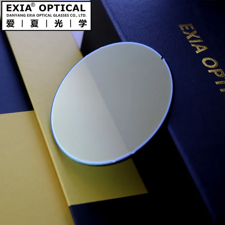 Пластиковые линзы для солнцезащитных очков EXIA A84 CR39 UVA SHMC зеркальные линзы из смолы