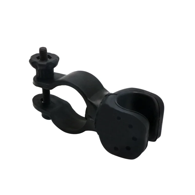 High quality bicycle light flashlight torch holder 360 rotation cyclye clip clamp bicycle flashlight holder