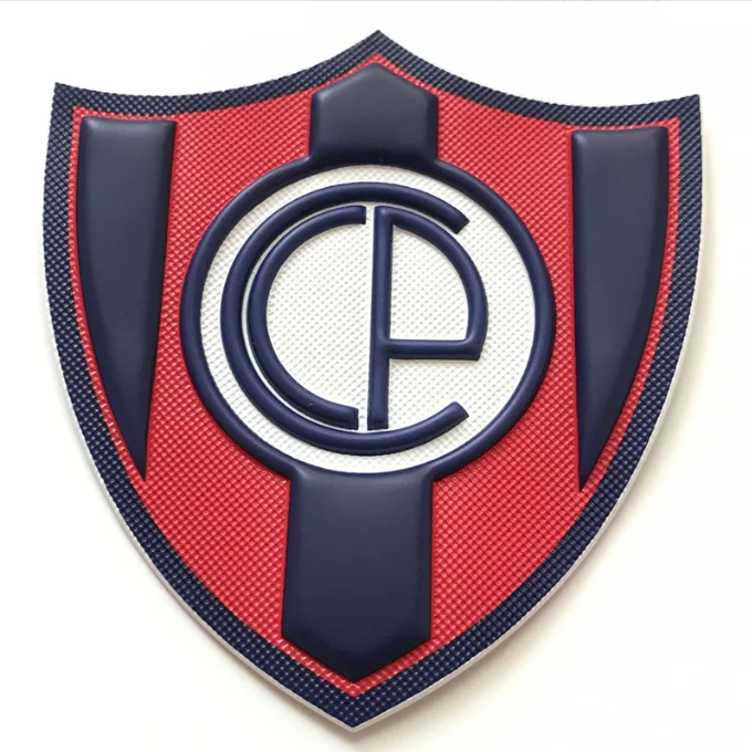 Спортивная одежда Золотой бейдж 3D термотрансферный термополиуретановый патч Кожаный Фирменный