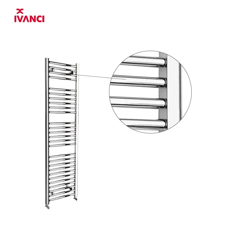 IVANCI GROUP 1600*450mm chrome electric heated bathroom towel rail towel dryer