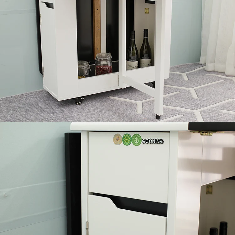 Раздвижной Многофункциональный обеденный стол из массива дерева, современный роскошный набор