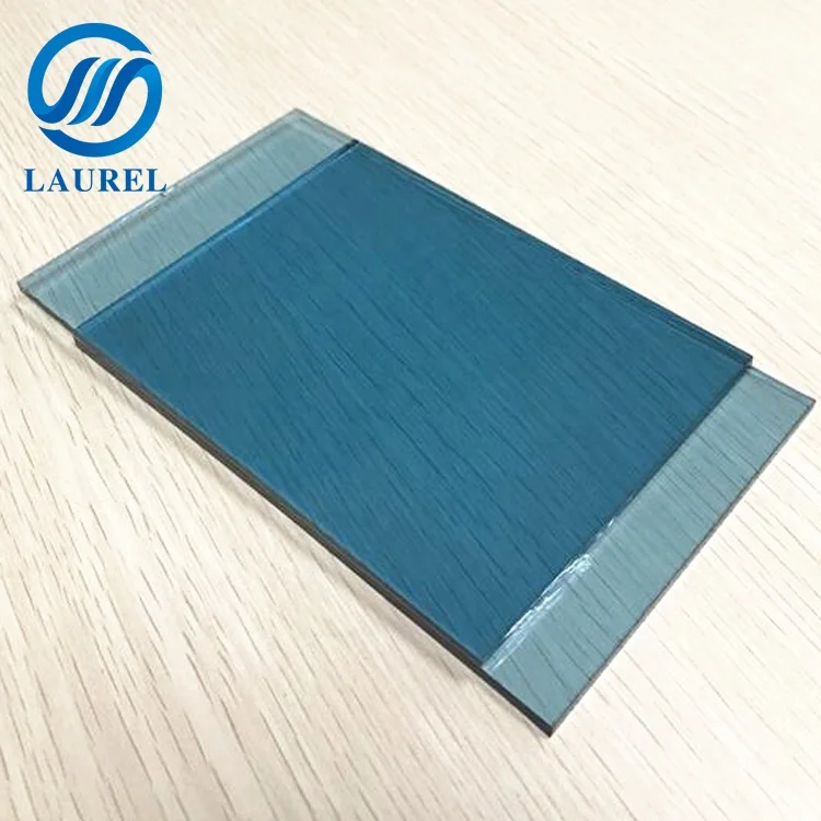 8mm Ford blue Tinted/Reflective glass for windows, curtain wall, table top, showcase etc, With 3C&ISO&CE certificate