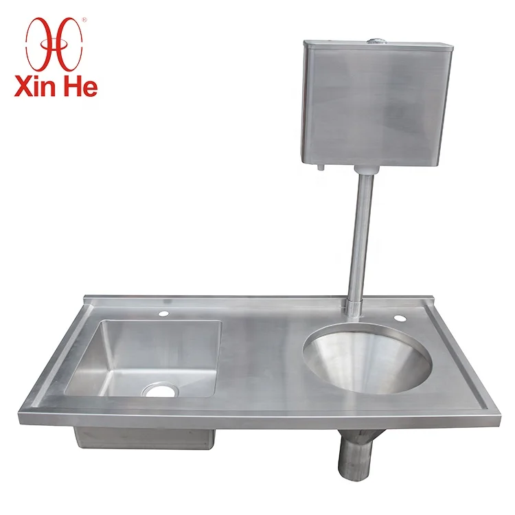 Luxury Stainless Steel Composite Rectangular Hospital Sink