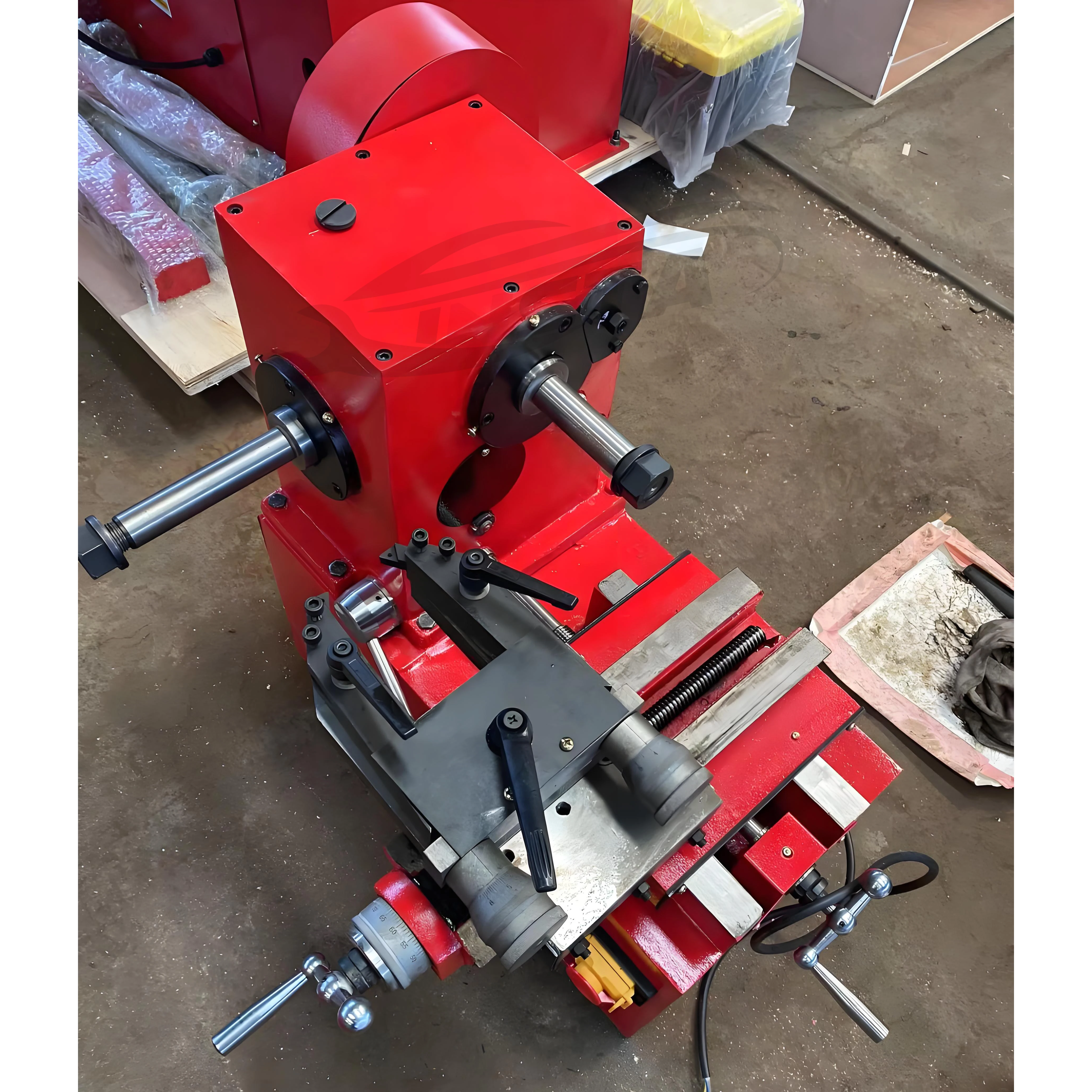 Factory price  C9335A Vehicle Equipment C9335 Car Brake Disc Lathe Machine For brake disc and drum polishing with ce