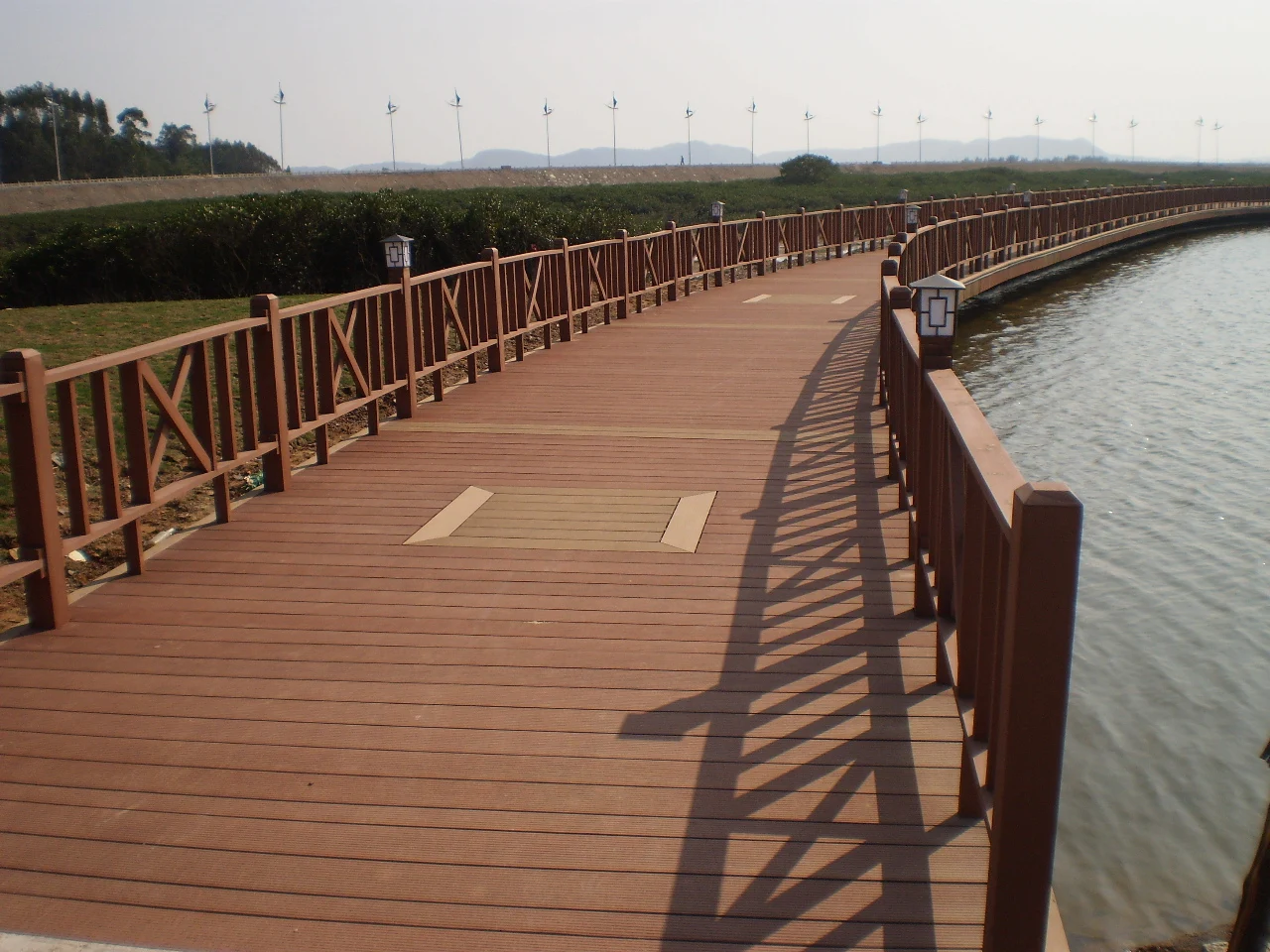 Made in China Wood plastic flooring wpc outdoor waterproof terrase deck