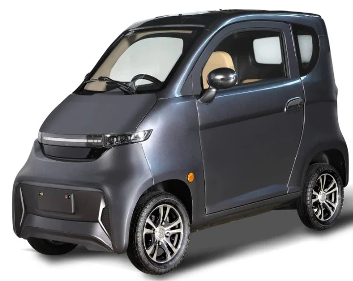 cheapest small electric cars eec 25kmh 45kmh 4 wheel full enclosed  e electric cabin scooter with air condition