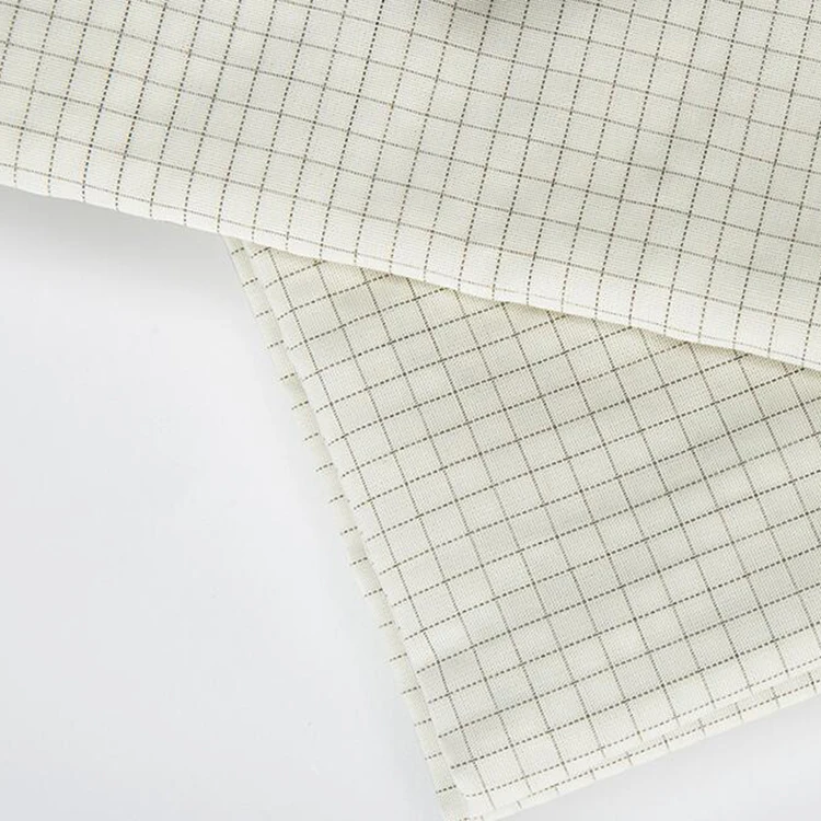 Conductive Silver Fiber Cotton Fabric For Earthing Grounded Flat Sheets
