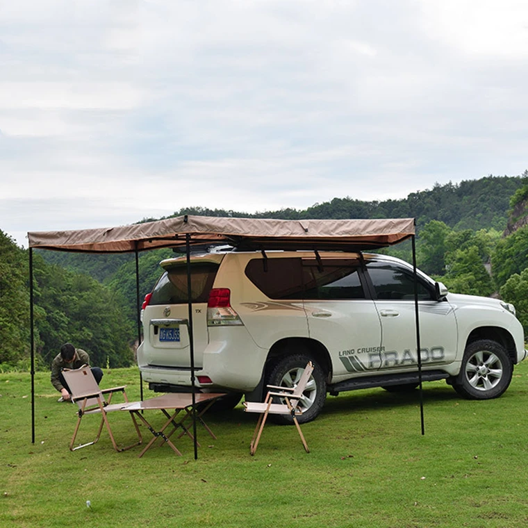 LLOYDBERG Manufacturer OEM Outdoor 270 Freestanding Awning Retractable Folding Camping 270 Degree Foxing Awning