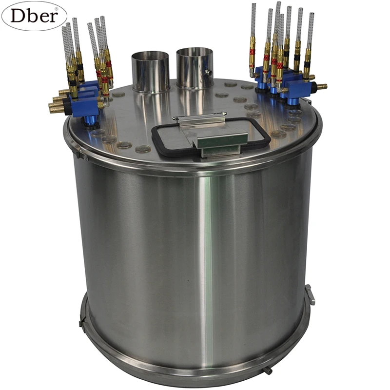 Автоматическая машина для нанесения порошкового покрытия, резервуар из нержавеющей стали