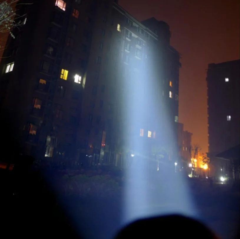 Super Bright COB Led Rechargeable High Power Explosion Proof Outdoor Led Hand Lamp Searchlight With Power Bank