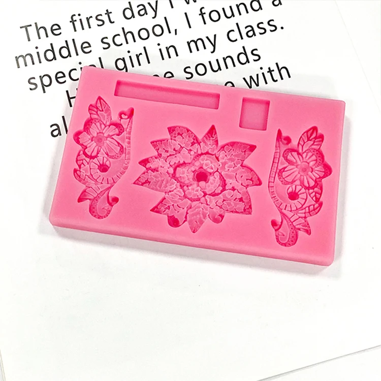 Unique features   Thermal silicone mold mold chocolate fudge cake tool mold silicone products