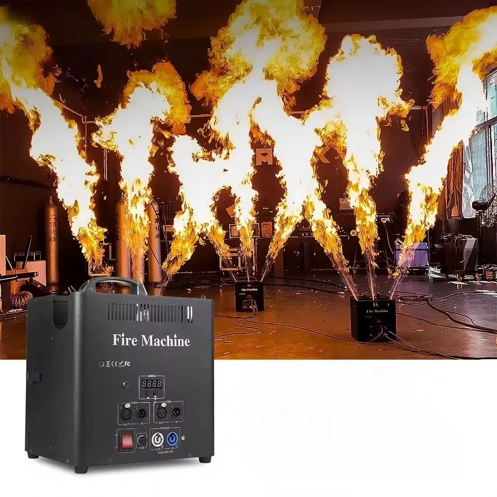 Огнемет Tongxin наружный и закрытый Dmx Jets пожарная машина с эффектом для диджея цирка концертные мероприятия пламенем