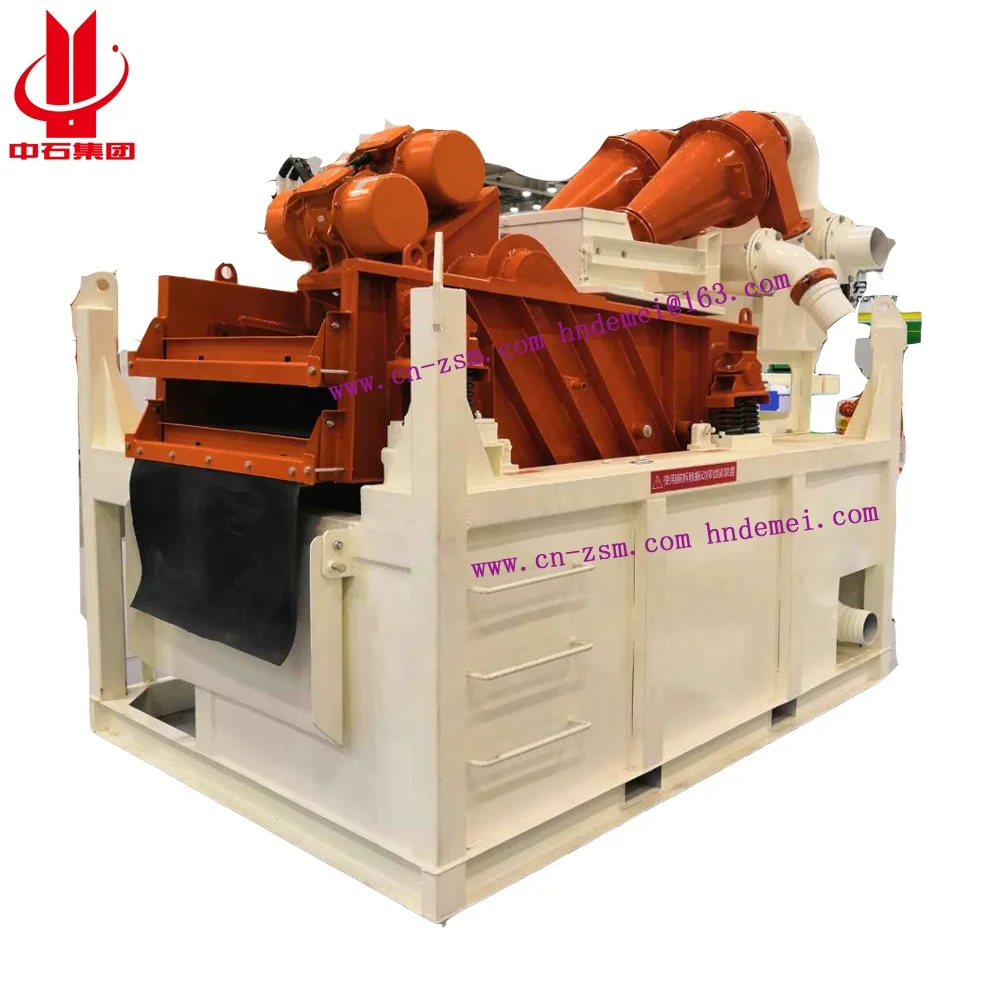 Bored Pile drilling desander for bentonite recycling