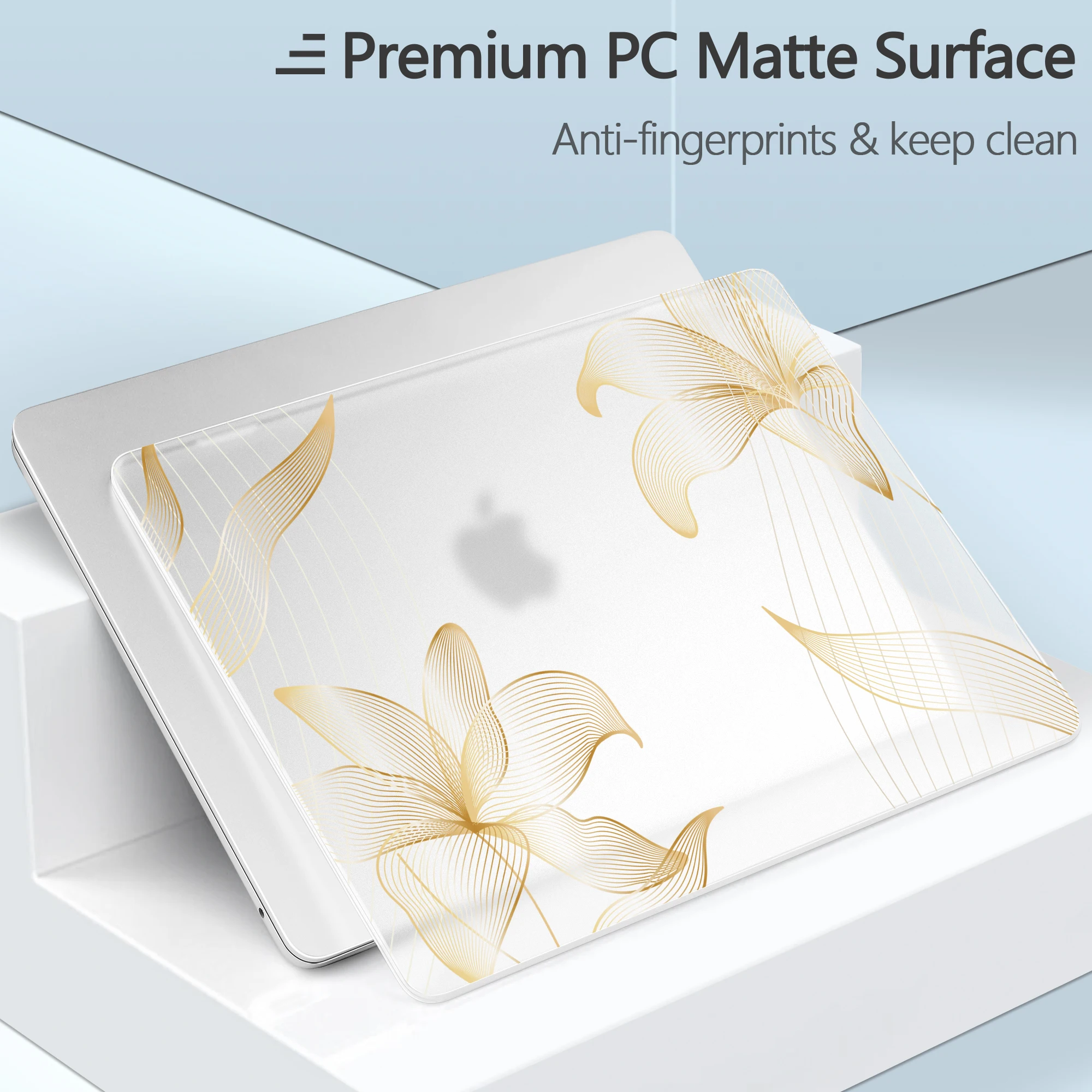 Ultra-thin Matte Laptop Cover For MacBook Air 15.3 2023 M2 A2941 A2681 M3 A3113 A3114 Coque For Macbook Pro 13 15 16 Case Hard