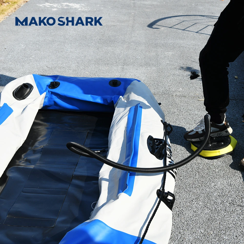 2 Meter Small Plastic Fishing Boat Inflatable PVC Rowing Boats