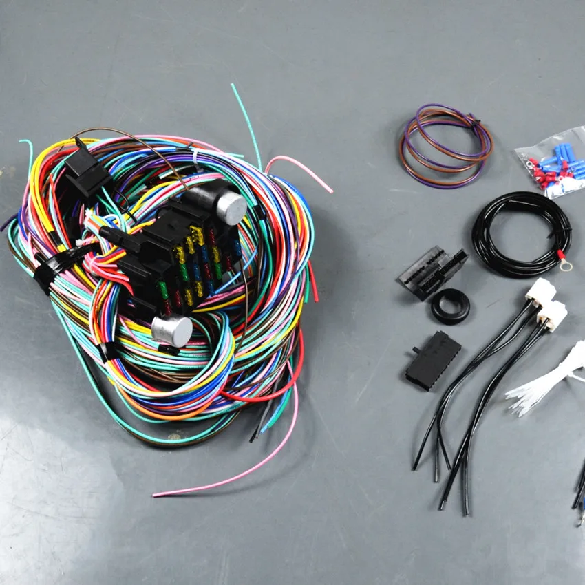 21 kit Universal Street Rod Hot Rod Harness 21 Circuit