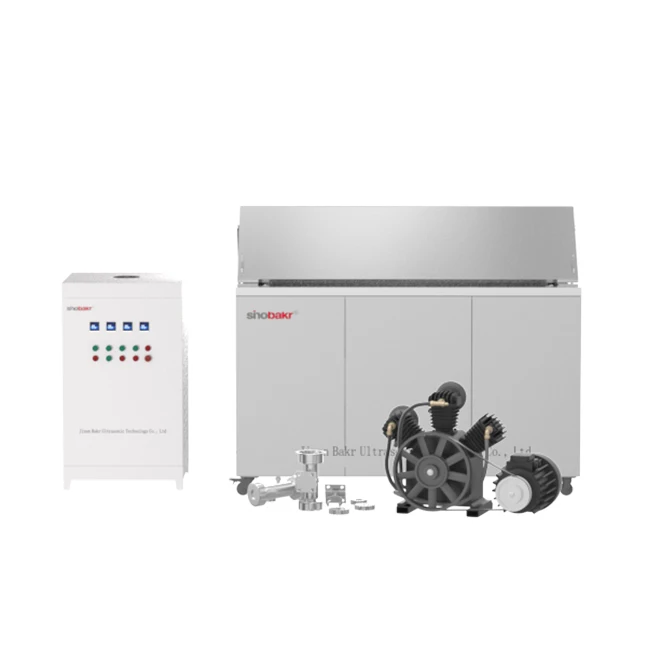 Ultrasonic cleaner solvent printhead cleaning machine