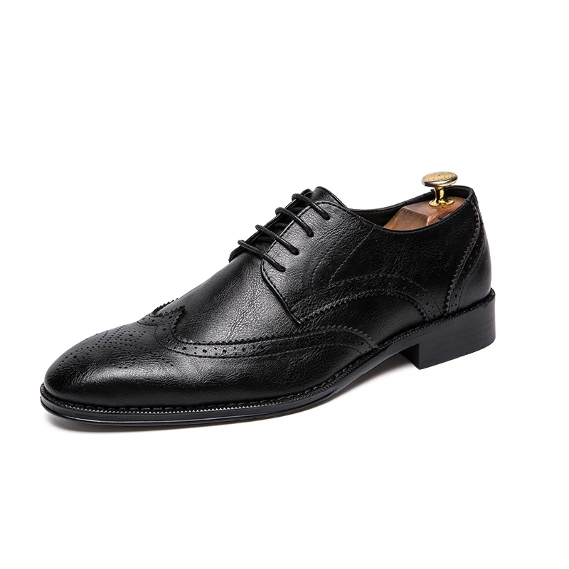 Popular Products 2021 Wholesale high quality business dress office men Oxfords Leather shoes