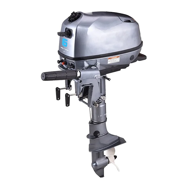 Новый 6HP 4-тактный 139cc 1 цилиндр водяного охлаждения лодочные моторные лодки CDI система зажигания ручной пусковой клапан для бензинового топлива