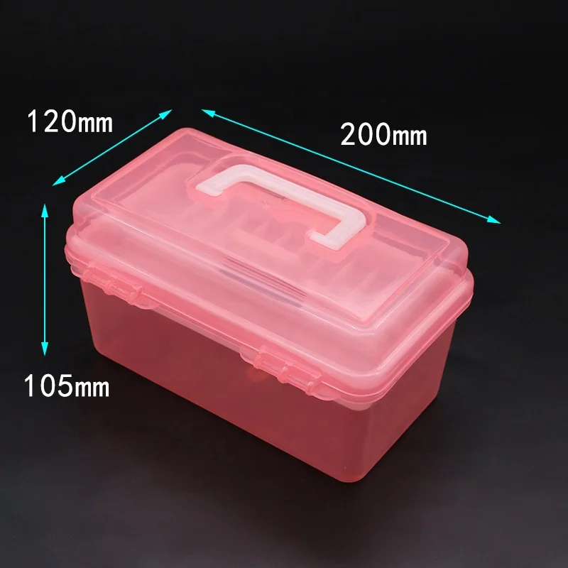 Small parts art storage box, factory wholesale high-quality environmental protection plastic box