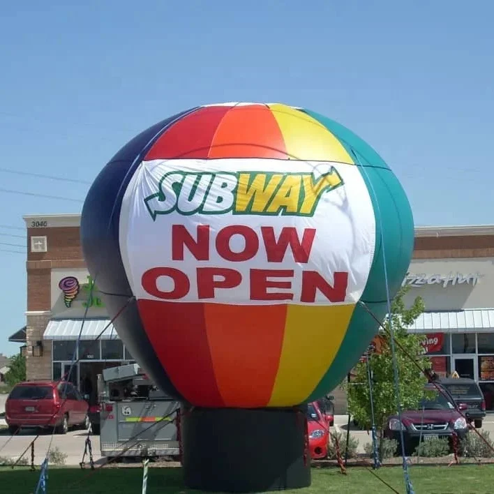 Advertising Balloons Completely Custom inflatable cold air balloon Giant Advertising Inflatable Hot Air Balloon