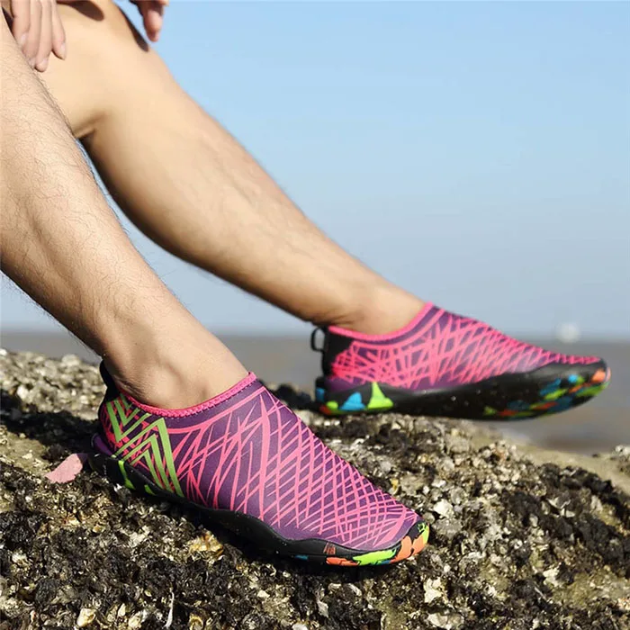 
Men Women Water Shoes Beach Swim Shoes Barefoot Quick Dry Aqua Socks Pool Shoes for Surfing Yoga Exercise 