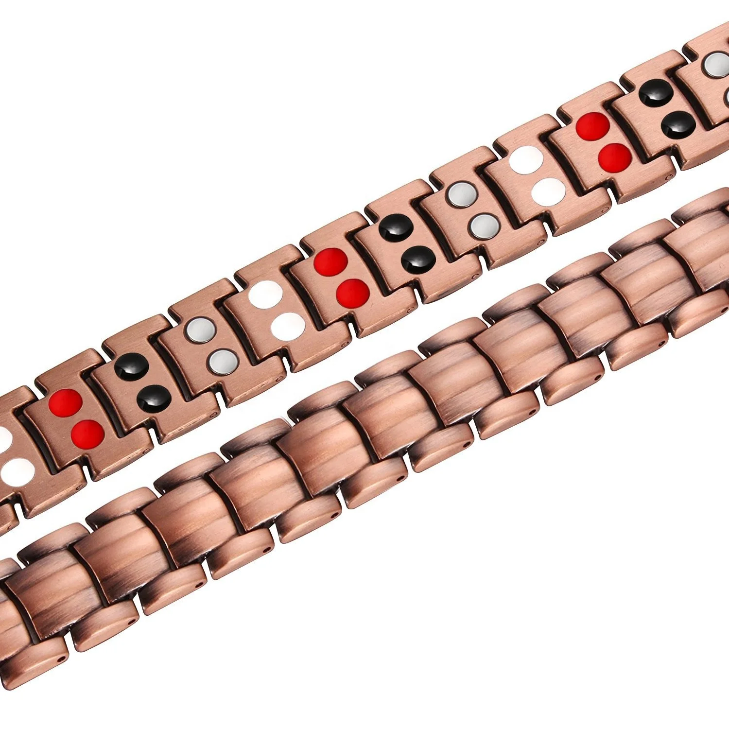9142 High Quality Popular Red Magnetic Copper Magnet Bracelet 4 Styles Friendship Bracelet For Men