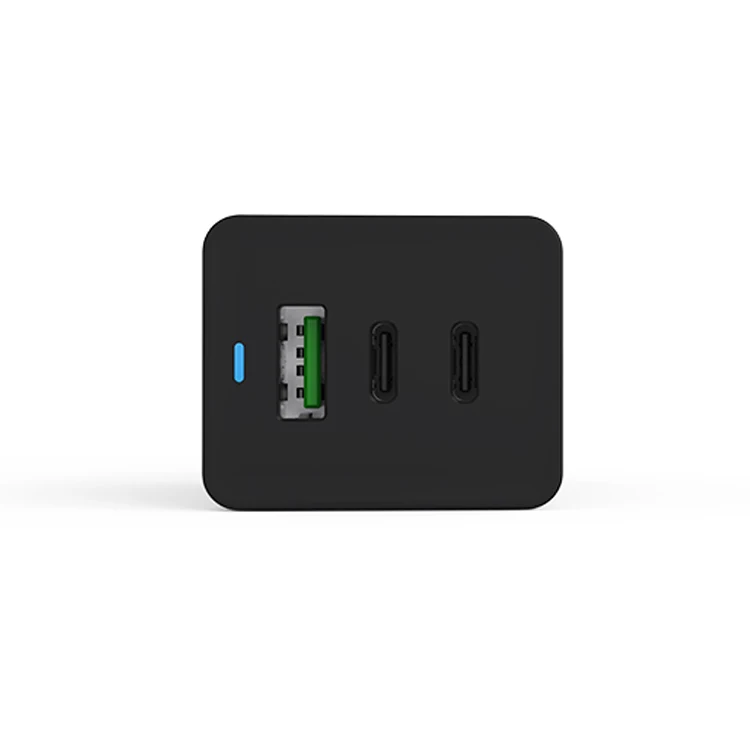  Zonsan новый товар для смартфона с 3 портами USB настенное зарядное устройство малого размера 65 Вт Ган ноутбук мобильного телефона сертификатом
