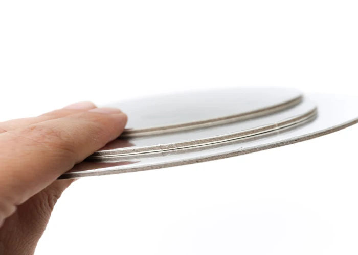 High Quality Recycled Cardboard Paper Metalized Silver Paperboard